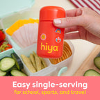 Hiya Iron+ Supplements for Kids, No Added Sugar, 60 Day Supply, Strawberry | Third Party Tested, Chewable High Absorption Iron Supplement Refill, Delicious Strawberry Flavor & Easy on Children's Stomach