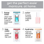 Buy now essie All-In-One Base Coat + Top Coat + Strengthener Nail Polish, 0.46 Ounces (Packaging May Vary) at indiglob india