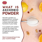 Spicy World Ascorbic Acid 1 LB Bulk Bag - Pure Vitamin C Powder - 100% Pure, Food Grade, Can be Used for Canning, Fruit, Pools - USP Grade
