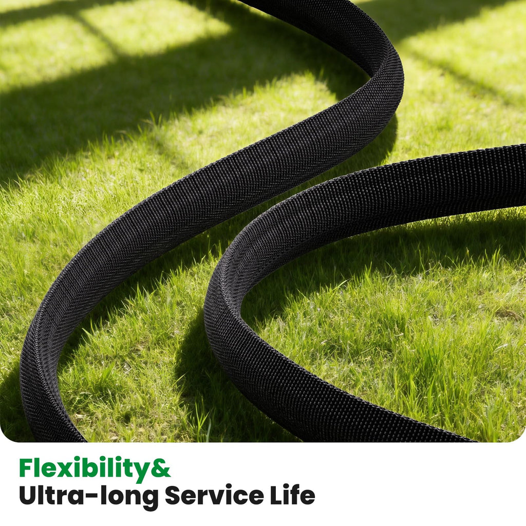 Garden Hose 50FT, Non-Expanding Water Hose Ultra Lightweight