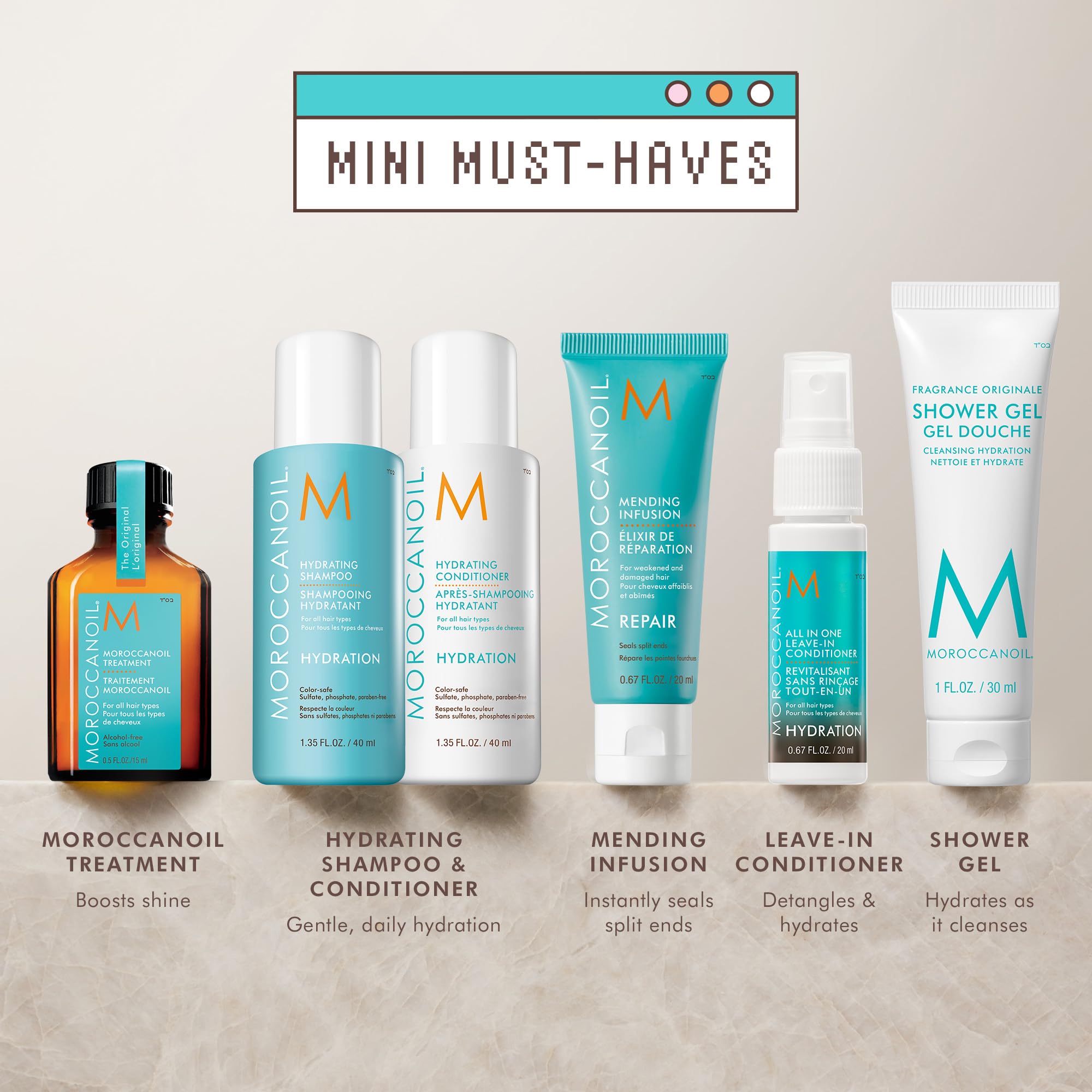 Moroccanoil Mini Must-Haves - Deluxe Sampler Set