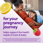 Vitafusion Prenatal Vitamins for Women | 90 Gummies | Gummy with Folic Acid and DHA | Raspberry Lemonade Flavor | Gluten and Dairy-Free Multivitamin Supplement