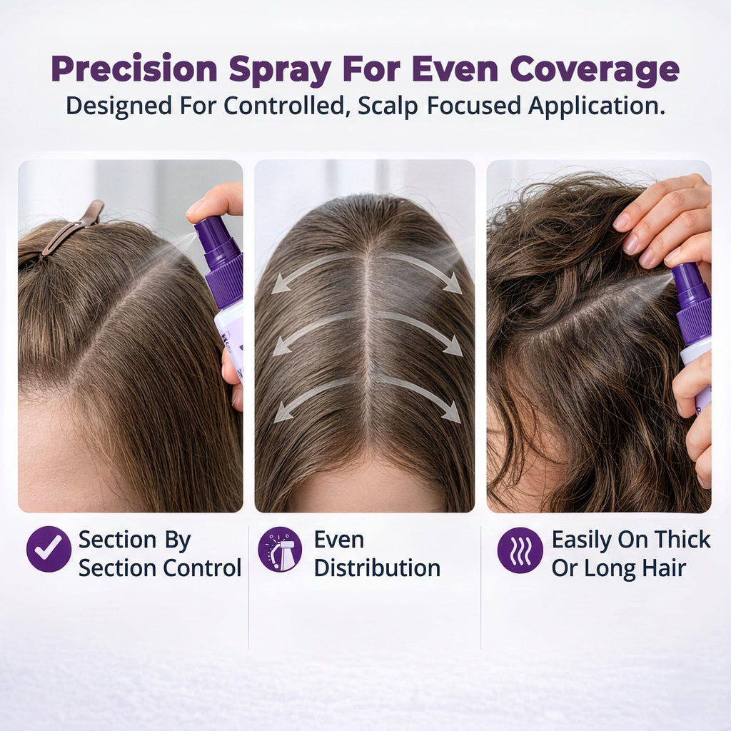 Lice Treatment Ivermectin 0.5%, 2026 Upgraded Spray Formula, Targets the Scalp Than Traditional Lotions, One-Time At-Home Treatment for the Whole Family