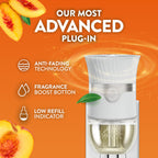 Air Wick Plug In Scented Oil Refills, Sweet Peach & Sunshine, 4ct