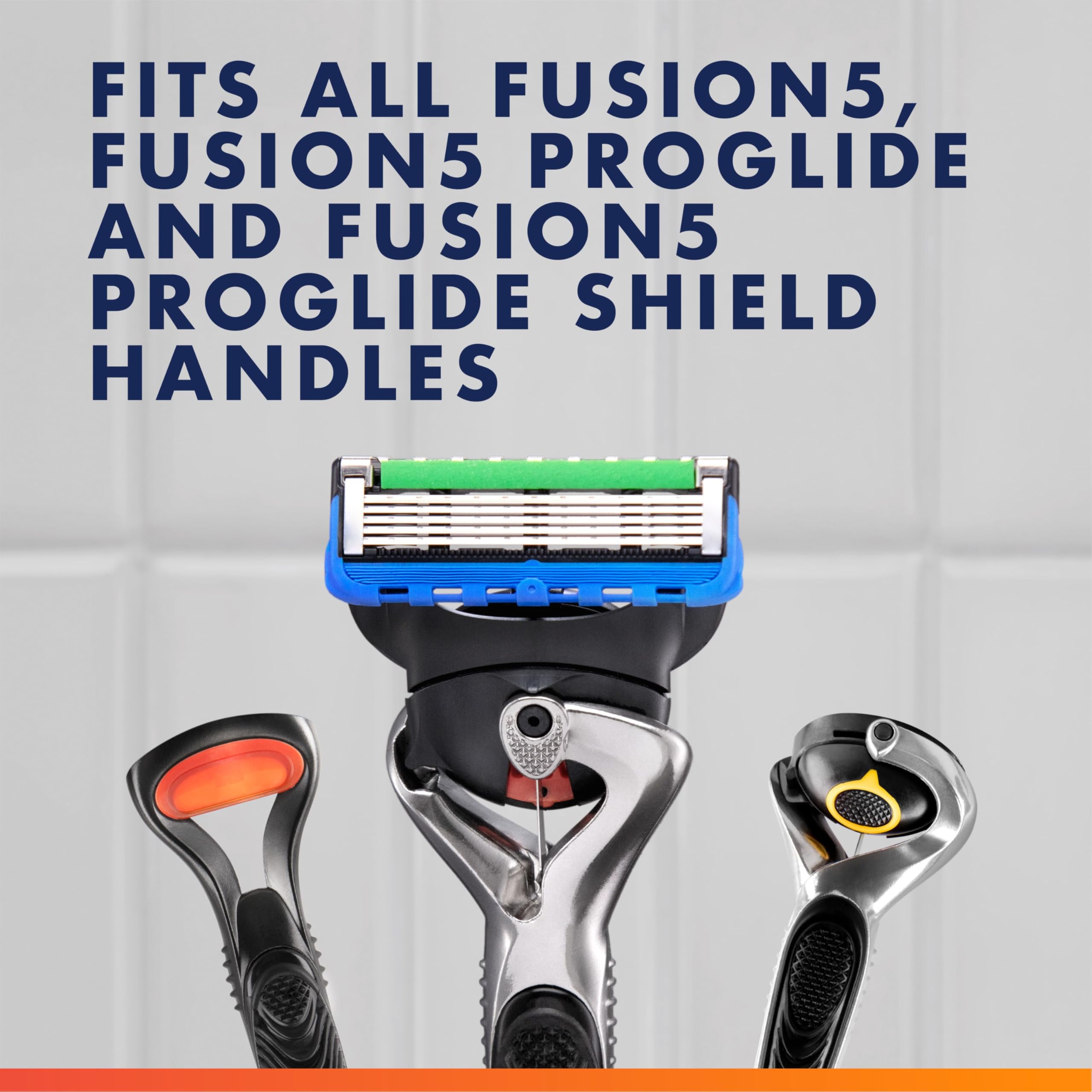 Gillette ProGlide Razor Refills for Men, 12 Razor Blade Refills
