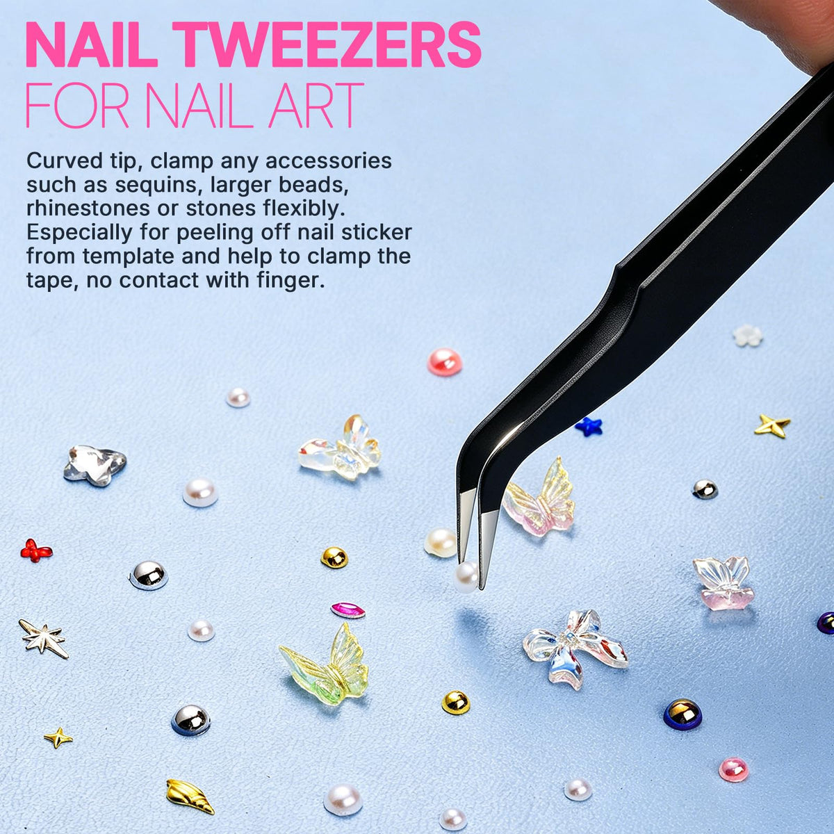FANDAMEI Nail Stand,Nail Stand For Press Ons,Nail Holder For Painting Nails
