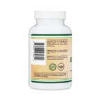 Ox Bile 1,000mg Bile Salts, 45% Cholic Acid, Fat Digestion, 120 Capsules