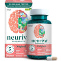 Buy now NEURIVA Original Decaffeinated Clinically Tested Nootropic Brain Supplement for Memory, Focus & Concentration, NeuroFactor & Phosphatidylserine, 28ct Capsules Default at indiglob india
