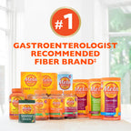 Metamucil 4-in-1 Psyllium Husk GLP-1 Friendly Fiber Supplement, Sugar-Free, 114 teaspoons, Orange Flavored, Daily Fiber Powder for Digestive Health, made with Plant-Based Psyllium Husk Fiber