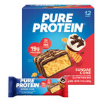 Buy now Pure Protein Chocolate Peanut Caramel Protein Bars â€“ 20g Protein, 3g Sugar, 190 Calories (12 count) Low Sugar* High Protein Snack - Gluten Free - Perfect for a Healthy Snack at indiglob india