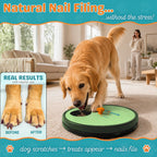 Adjustable Dog Nail Scratch Board with Treat Box – Interactive Dog Nail File Scratch Pad | Built-in Treat Dispenser | Non-Slip | Stress-Free Nail Care for Dogs