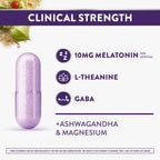 Buy now ZzzQuil Pure Zzzs Complete Sleep, Melatonin 10mg, L-Theanine, GABA, with Ashwagandha, and Magnesium, Melatonin Sleep Aid, 100 Count at indiglob india