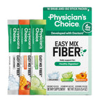 Physician's CHOICE Easy Mix Fiber for GLP-1 Support - No Grit & Sugar Free - Daily Prebiotic Soluble Fiber Powder Supplement - Digestive Health & Regularity - for Women and Men - Unflavored - 7.1oz