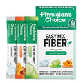 Physician's CHOICE Easy Mix Fiber for GLP-1 Support - No Grit & Sugar Free - Daily Prebiotic Soluble Fiber Powder Supplement - Digestive Health & Regularity - for Women and Men - Unflavored - 7.1oz
