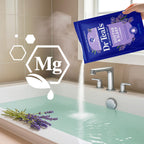 Dr Teal's Pure Epsom Magnesium Salt Soak, Soothe & Sleep with Lavender, 3 lb (Pack of 4)