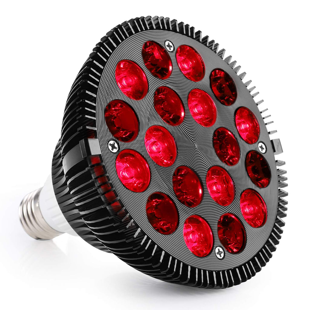 Buy now Red Light Therapy Lamp, Facial Light Therapy 660nm & 850nm 18 LEDs Near Infrared Light Therapy Device for Face, Skin Health and Pain Relief at indiglob india