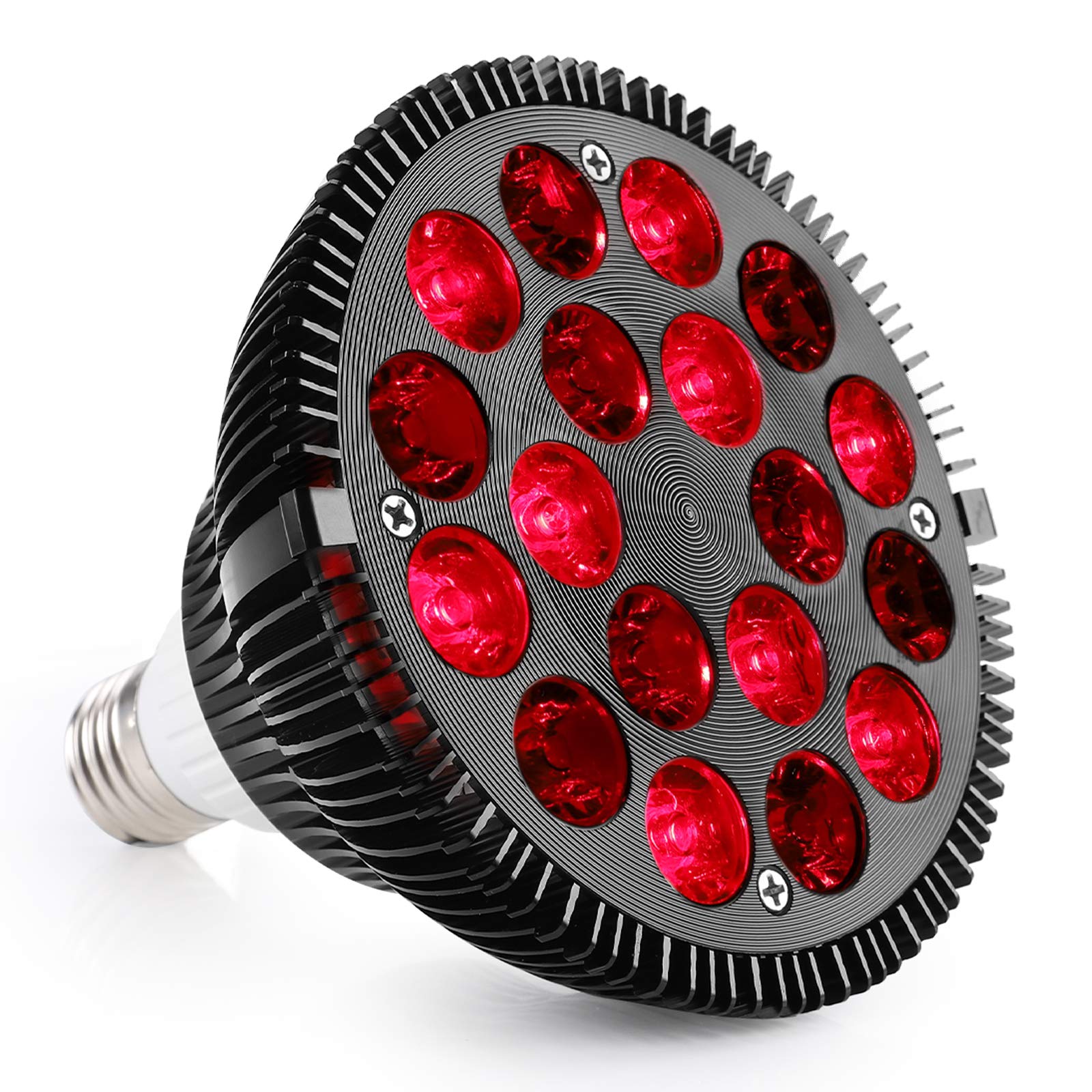 Buy now Red Light Therapy Lamp, Facial Light Therapy 660nm & 850nm 18 LEDs Near Infrared Light Therapy Device for Face, Skin Health and Pain Relief at indiglob india