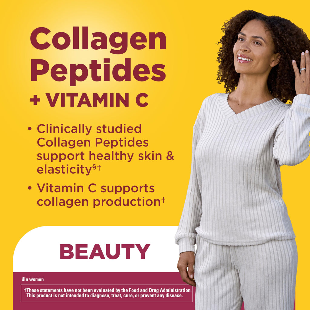 Nature Made Collagen Peptides + Vitamin C Gummies, 60 Gummies