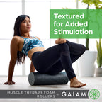 Gaiam Restore Foam Roller, Muscle Recovery, 36" Long