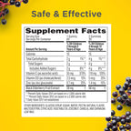 Zarbee's Kids Elderberry Immune Support Gummies, No Sugar Coating, 60 ct | For Ages 2+ Years, No Sugar Coating, Vitamins C D3 & Zinc, Elderberry, Supports Healthy Immune System, No Artificial Flavors