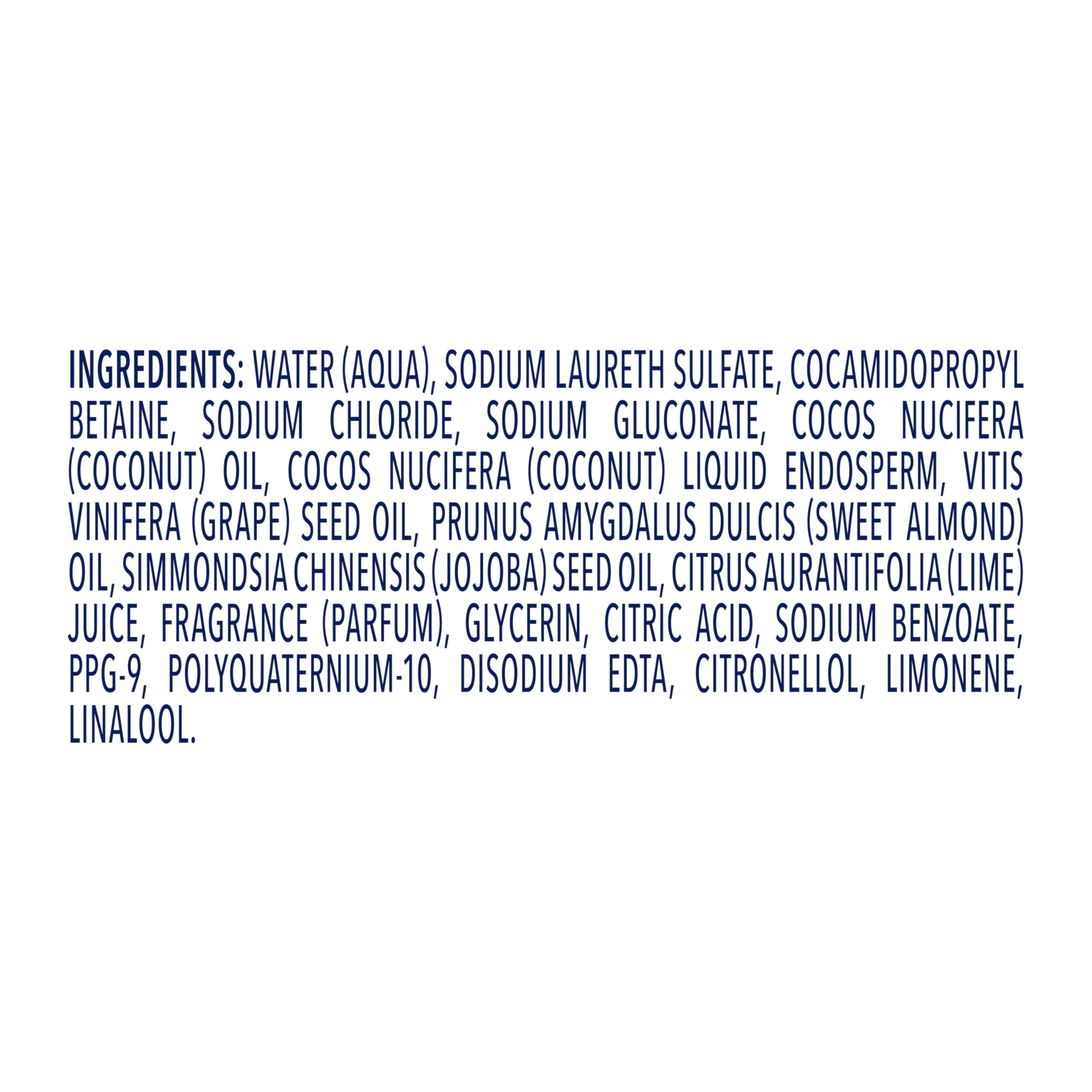 Dove Shampoo Coconut & Hydration for Dry Hair with Bio-Protein Care Technology and Coconut Oil 28 Fl Oz (Pack of 4)