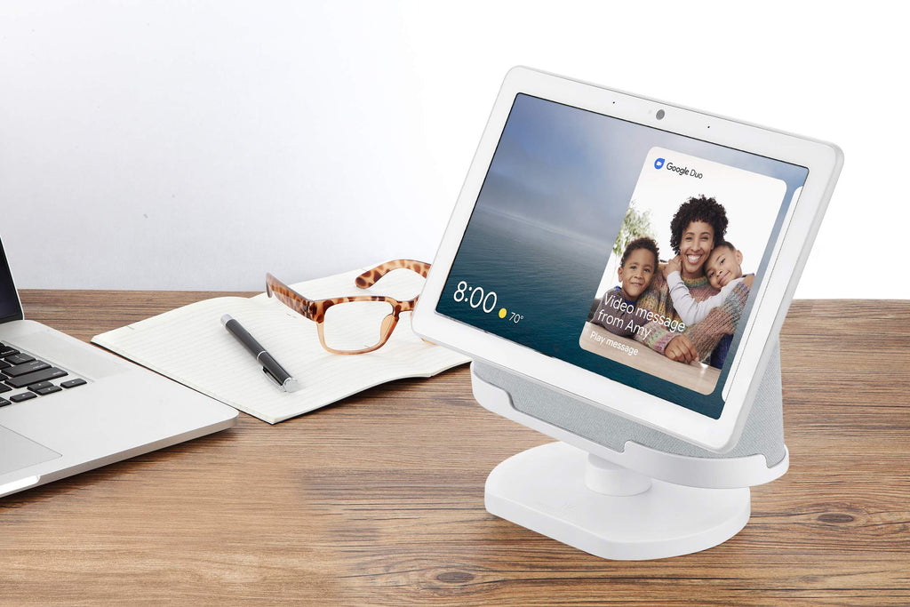 Buy now Wasserstein Adjustable Stand for Google Nest Hub Max (Chalk) at indiglob india