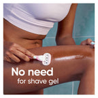 Gillette Venus ComfortGlide White Tea 4 count, with Gillette Venus ComfortGlide plus Olay 2 count, Women's Razor Blade Refills