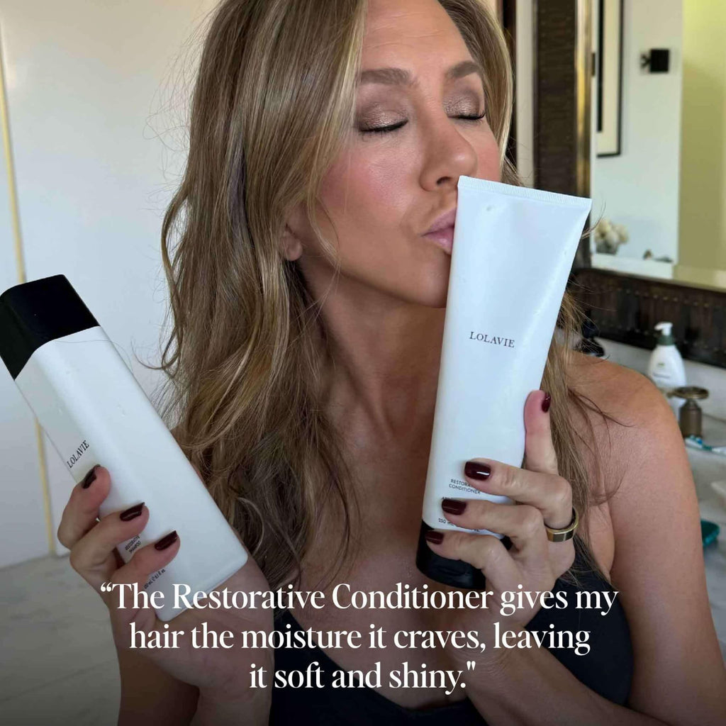 LolaVie Restorative Shampoo (8.5 oz) & Restorative Conditioner (8.5 oz)