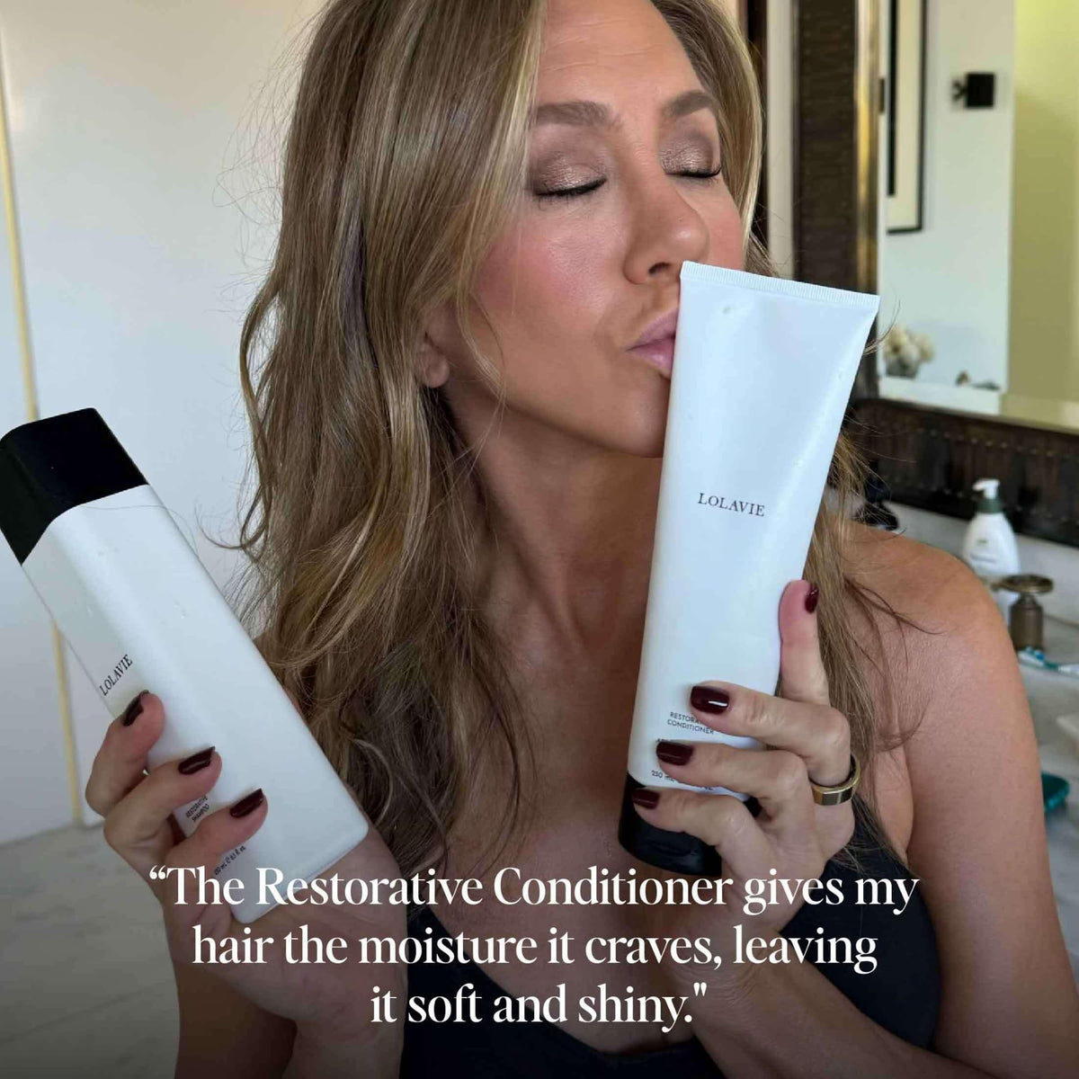 LolaVie Restorative Shampoo (8.5 oz) & Restorative Conditioner (8.5 oz)