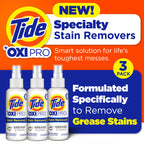 Tide Laundry Stain Remover Ultimate Stain Pack - Grease Stain Remover (3 Pack)