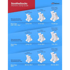 Buy now AmRelieveÂ® Soothesocks Compression Socks, Support Socks for Women Compression and Men, White at indiglob india