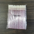 Buy now 100 Disposable Lip Brushes, Lipstick Applicator, Lip Gloss Wands Pink Tbestmax at indiglob india