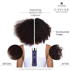 Buy now CAVIAR Anti-Aging Replenishing Moisture Shampoo | For Dry, Brittle Hair | Protects, Restores & Hydrates | Sulfate Free at indiglob india