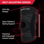 MUELLER Sports Medicine Adjustable Knee Brace, Knee Support for Arthritis Pain, Knee Sprains, ACL, MCL Joint Instability & Injury Recovery, Compression Stabilizer for Walking, Running, Sports & Daily Activities, One Size Fits Most