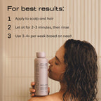 Jupiter Anti Dandruff Shampoo - Shampoo for Men & Women for Flaky, Itchy, Oily, & Dry Scalp - Nourishes Scalp and Reduces Breakage & Flakes - Color-Safe, Sulfate-Free, Paraben-Free - 2 Pack