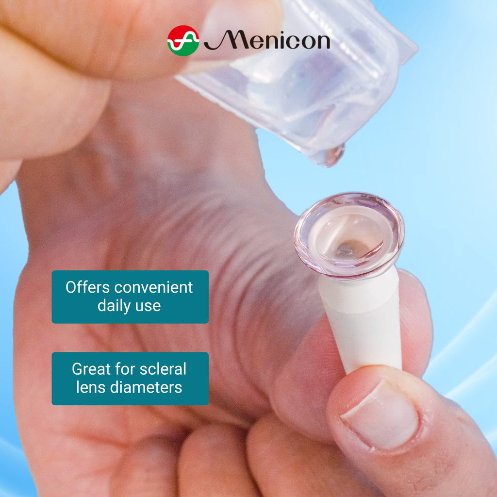 Menicon LacriPure Saline Contact Lens Solution 5ml 98 vials 3 Months Supply
