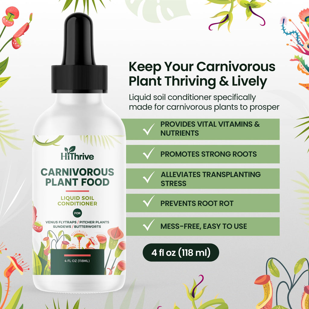 Venus Fly Trap Food, Tropical Plant Fertilizer for Carnivorous Plants, 4oz