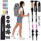 Buy now TrailBuddy Trekking Poles â€“ Lightweight 7075 Aluminum Hiking Poles for Women, Men & Seniors â€“ Collapsible or Foldable Walking Sticks for Travel, Trails & Balance at indiglob india
