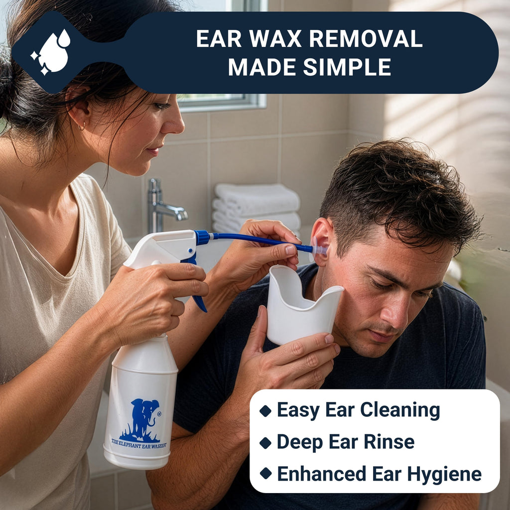 Elephant Ear Washer Bottle System By Doctor Easy