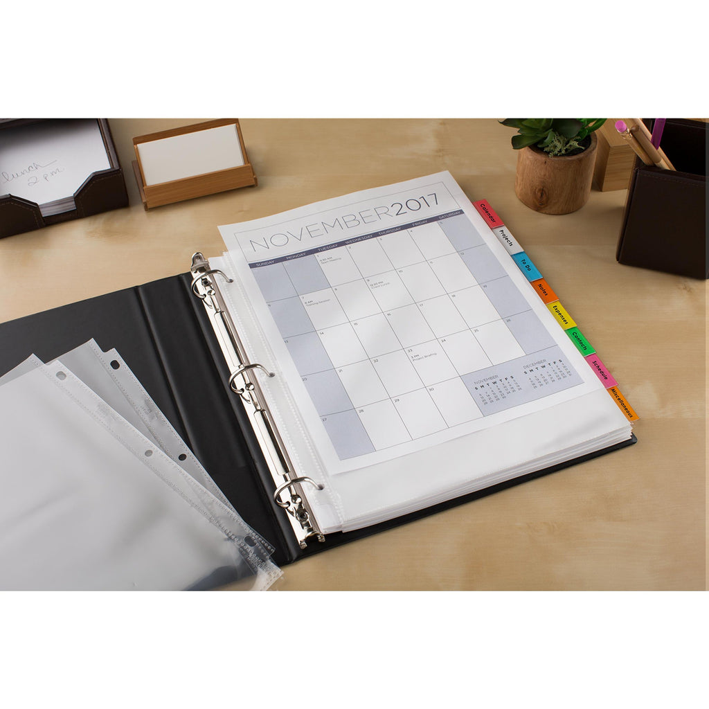 Avery® Paper Dividers, Insertable Big Tab™, 8-Tab, Color, 1 Set