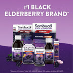 Sambucol Advanced Black Elderberry Syrup, Immune Support - 4 Fl Oz