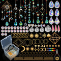 DIY Suncatchers, 400pcs Sun Catchers Supplies Kit Art and Crafts for Adults