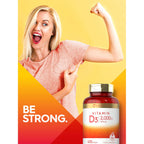 Carlyle Vitamin D3 2000IU Softgels | 400 Count | 50 mcg | Non-GMO, Gluten Free Formula | Vitamin D Supplement