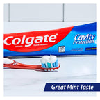 Buy now Colgate Cavity Protection Toothpaste with Fluoride, Minty Great Regular Flavor, Anti Cavity Toothpaste, 6 Pack, 6 Oz Tubes at indiglob india