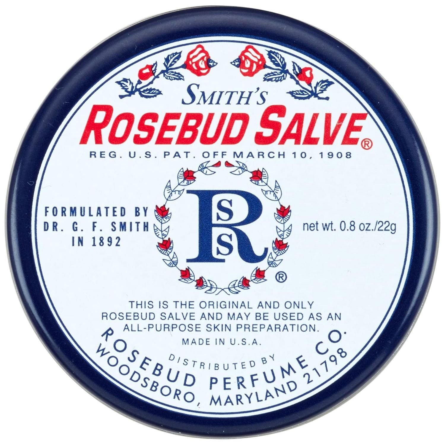 Buy now Rosebud Salve Tin, .8 Ounce at indiglob india