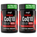 JOYLI Nutrition 2 Pack CoQ10 500mg - High Absorption Coenzyme Q10 Supplement - Co Q 10 for Energy & Vitality - Alternative to CoQ10 400mg & 300mg - 240 Softgels