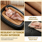 FluSing Blow Up Couch for Camping, Inflatable Chairs for Adults Heavy Duty
