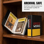 Sheet Protectors 5.5 x 8.5, 100 Pack Heavyweight Clear Mini for Binder