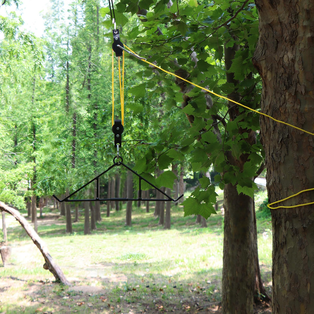 Highwild Game Hoist Gambrel & Deer Hanger Kit, 700 LB Deer Hoist