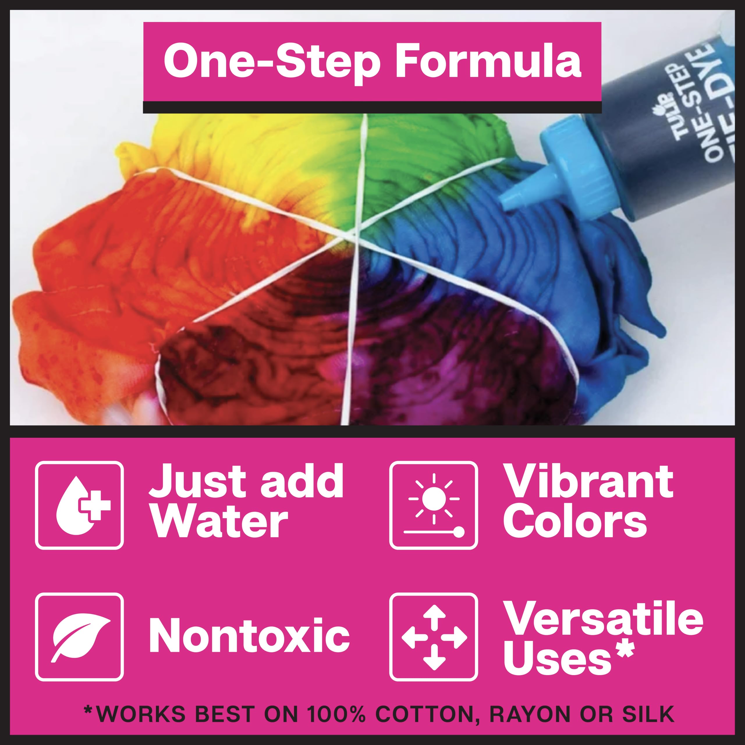 Buy now Tulip One-Step Tie-Dye Party Kit, Set of 123 at indiglob india